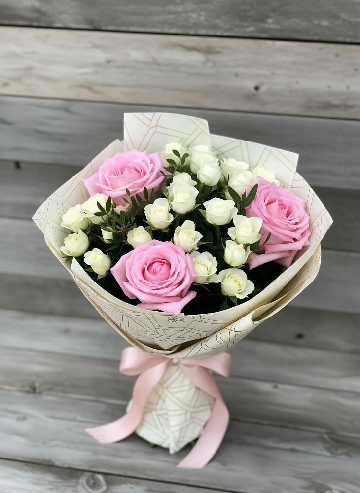 Букет цветов из: Розы в Шишкино