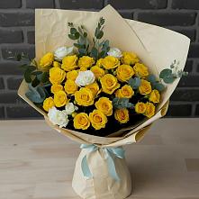 Букет цветов из:  Розы в Шишкино