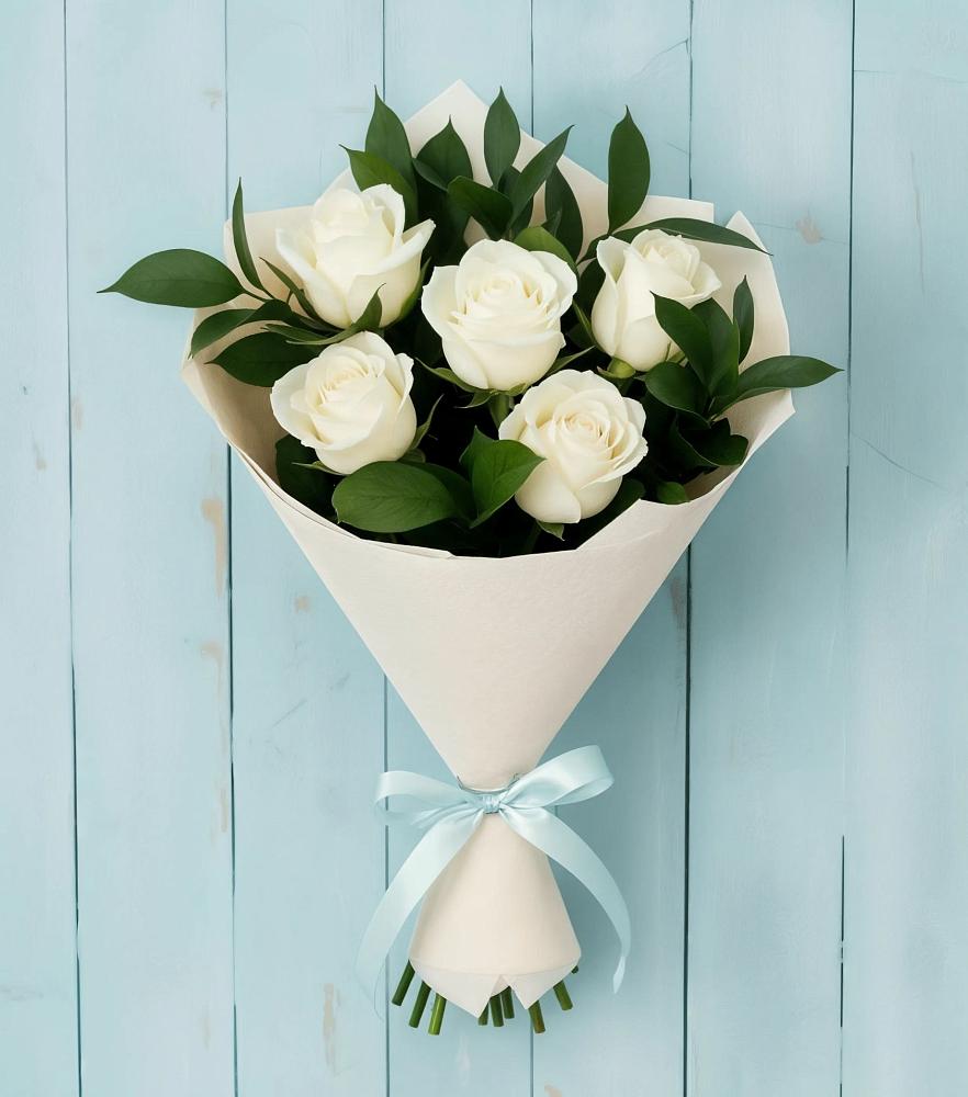 Букет цветов из: Розы в Шишкино