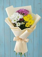 Букет цветов из:  Хризантемы в Шишкино