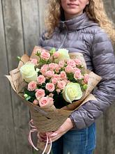 Букет цветов из:  Розы #REPLACE_PRED# Шишкино