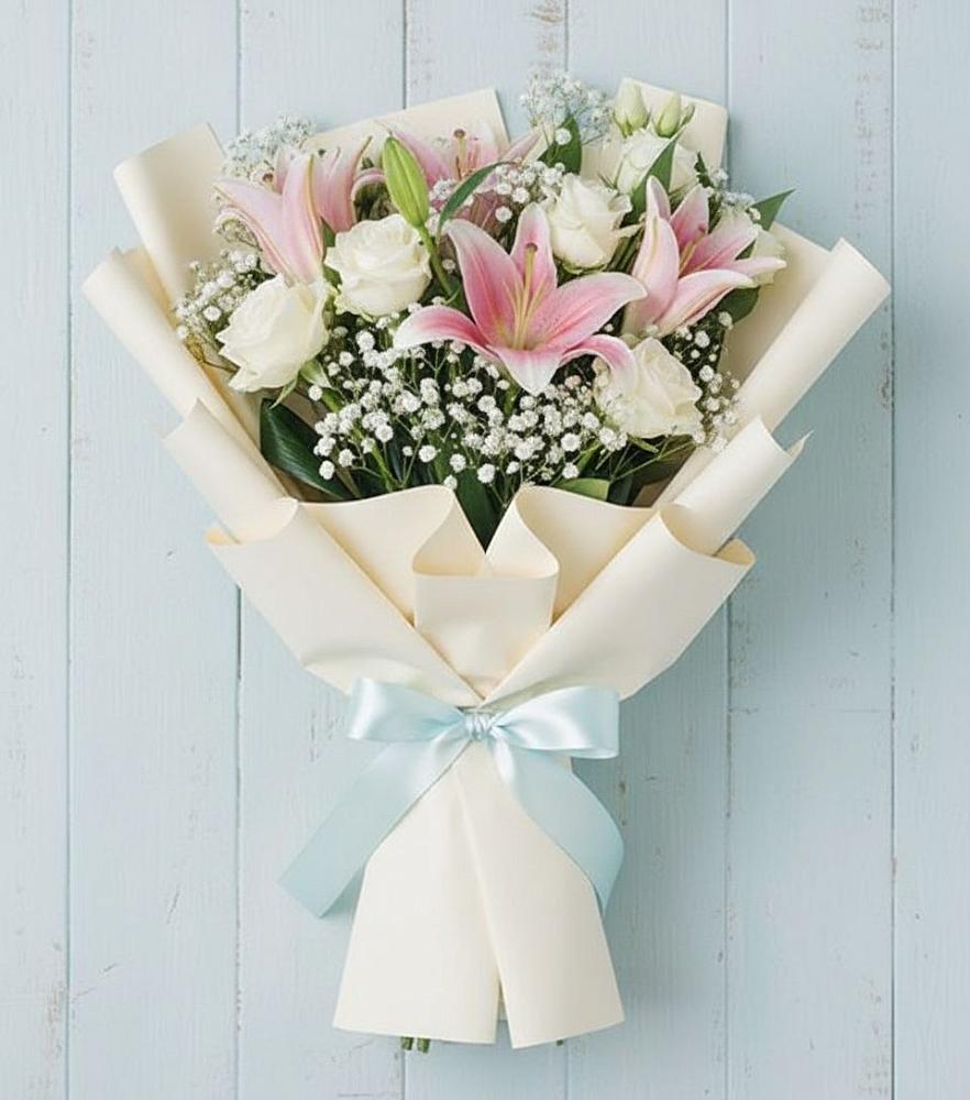 Букет цветов из: Лилии в Шишкино