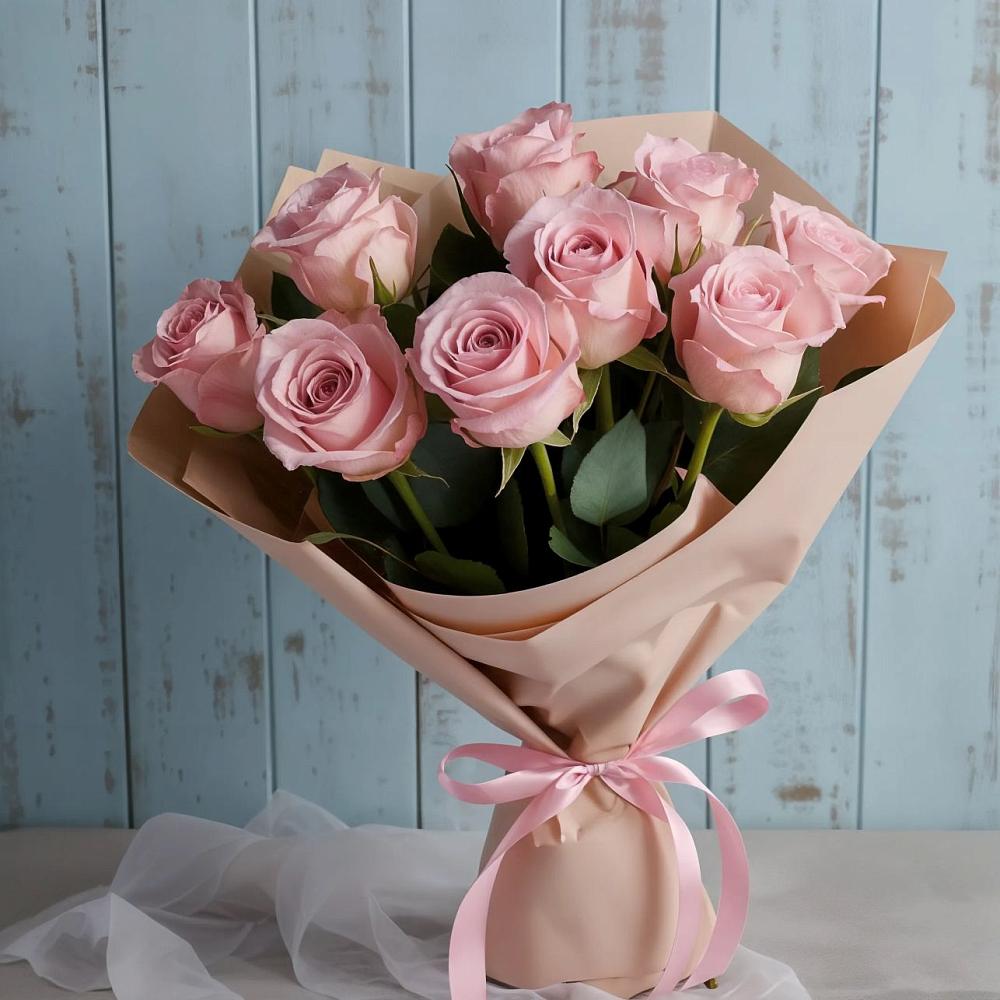 Букет цветов из: Розы в Шишкино