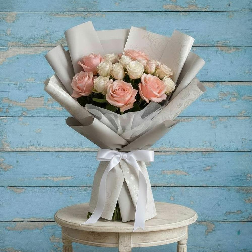 Букет цветов из: Розы в Шишкино