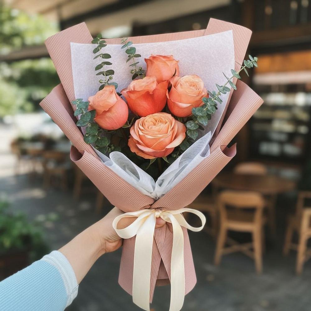 Букет цветов из: Розы в Шишкино