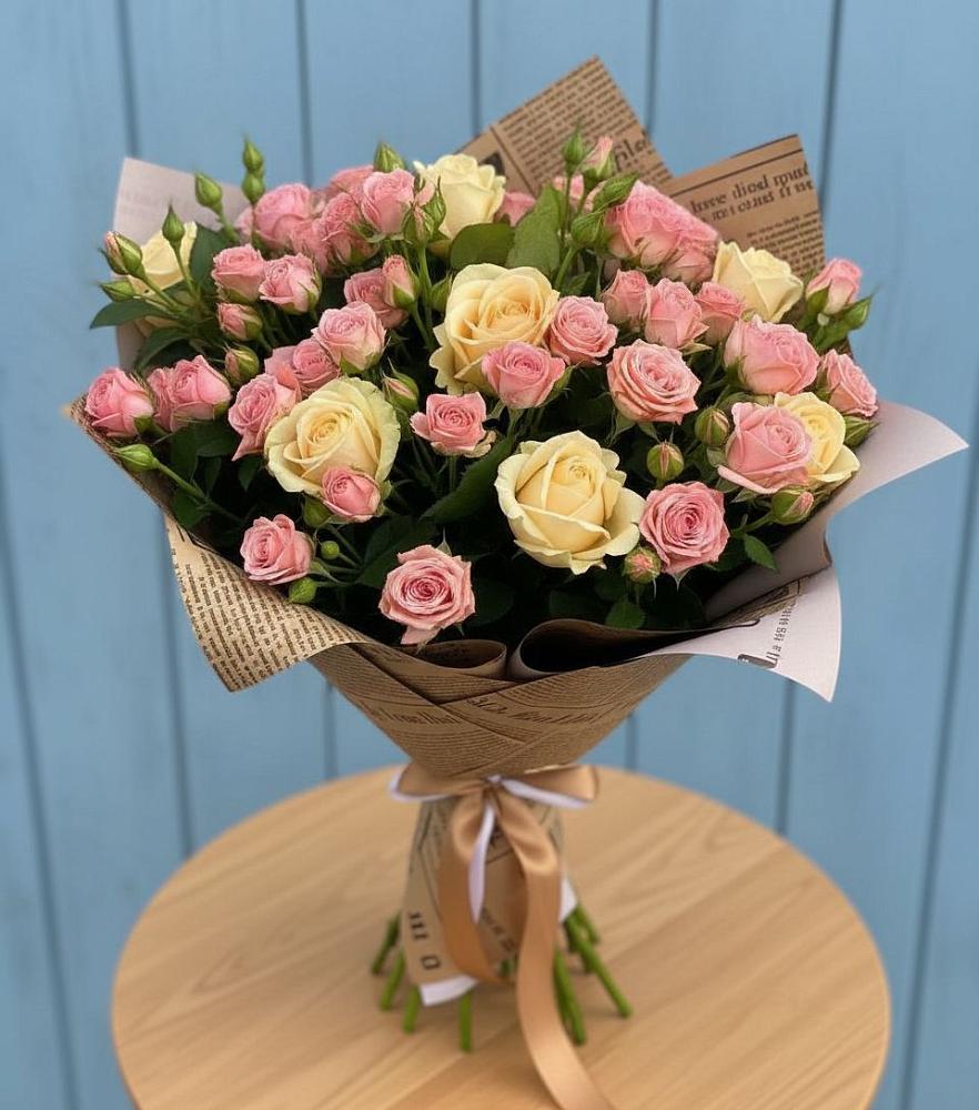 Букет цветов из: Розы в Шишкино