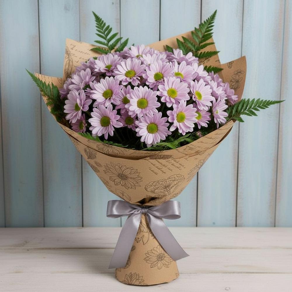 Букет цветов из: Хризантемы в Шишкино