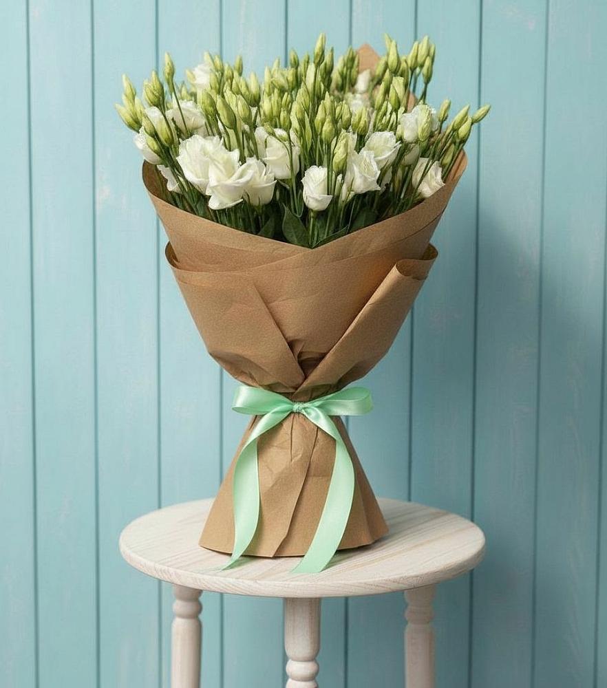 Букет цветов из: Лизиантусы в Шишкино