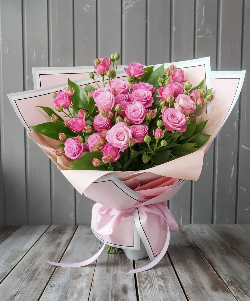 Букет Розовый кустик в Шишкино