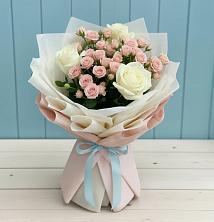 Букет цветов из:  Розы в Шишкино