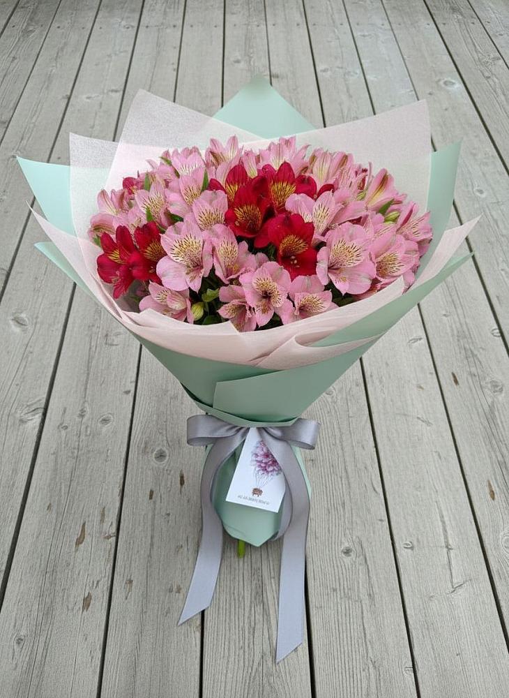 Букет цветов из: Альстромерии в Шишкино