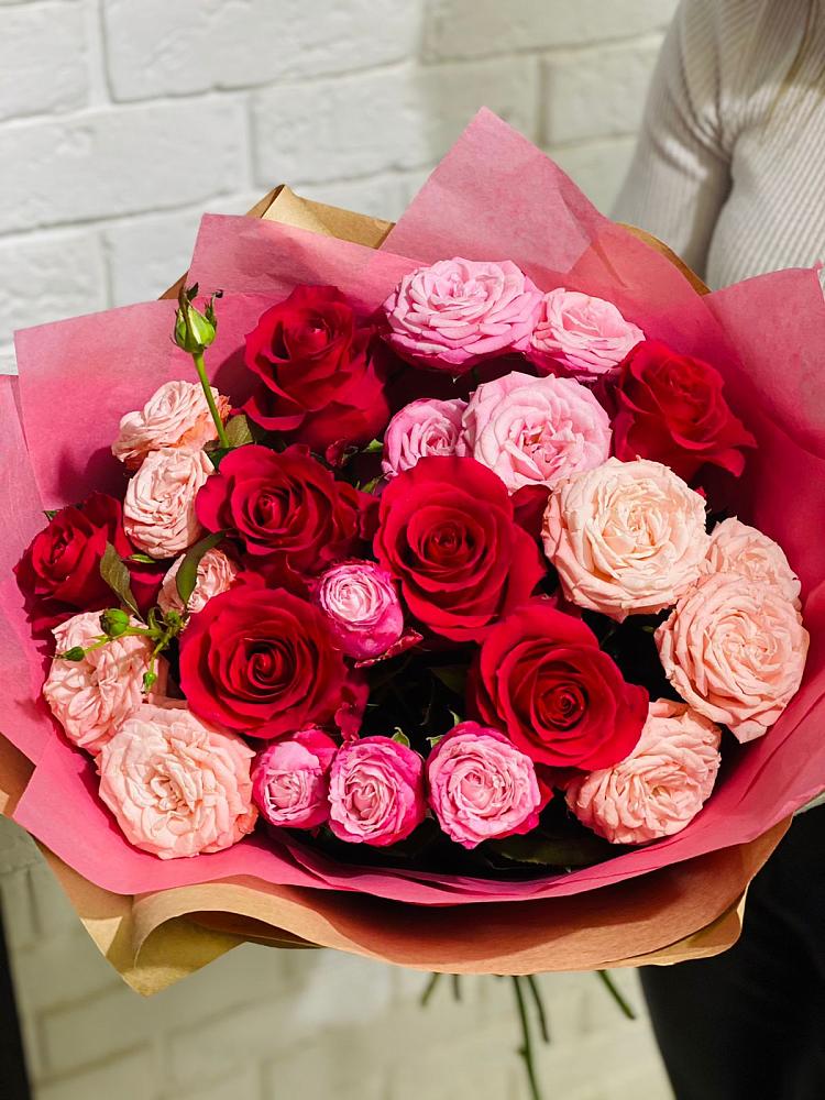 Букет цветов из: Розы в Шишкино