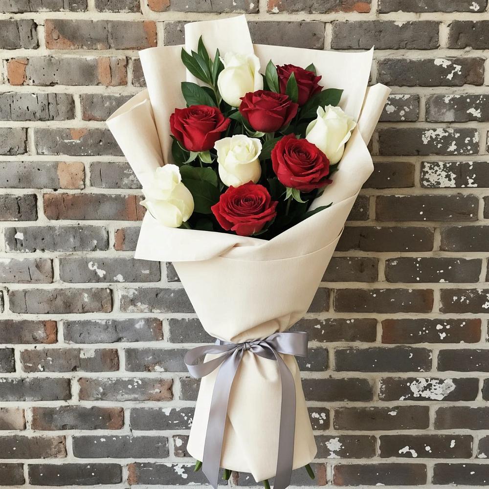 Букет цветов из: Розы в Шишкино