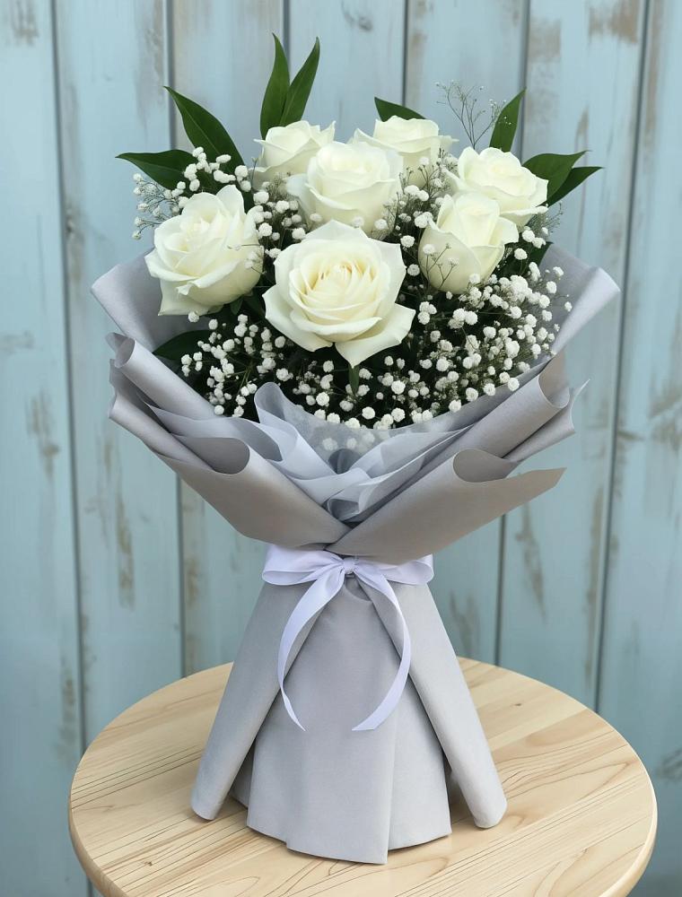 Букет цветов из: Розы в Шишкино