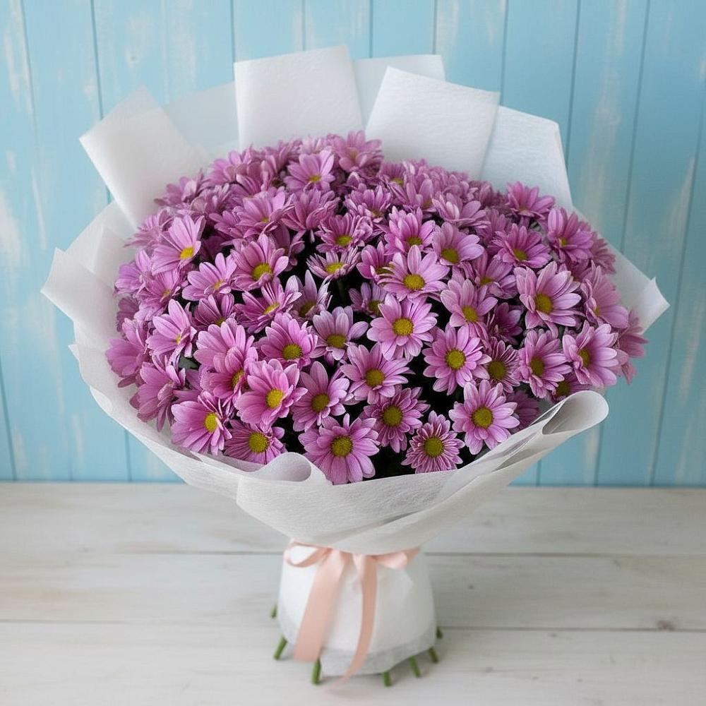 Букет цветов из: Хризантемы в Шишкино