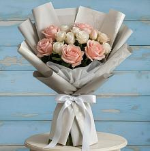 Букет цветов из:  Розы #REPLACE_PRED# Шишкино
