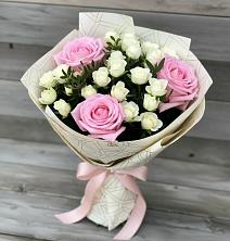 Букет цветов из:  Розы в Шишкино