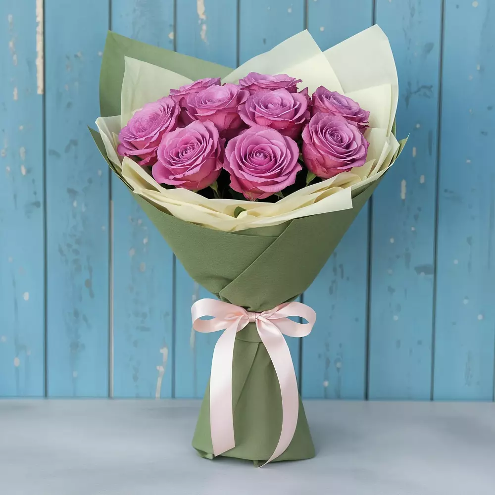 Букет Розы Фёрст Леди в Шишкино