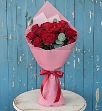 Букет цветов из:  Розы в Шишкино