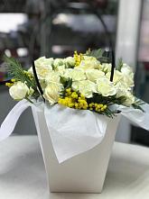 Цветочная композиция из Розы  в Шишкино