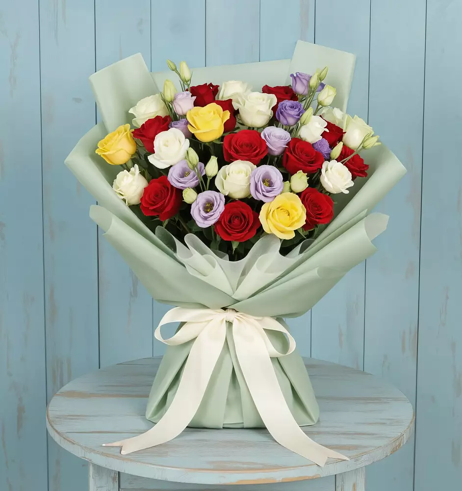 Букет цветов из: Розы в Шишкино