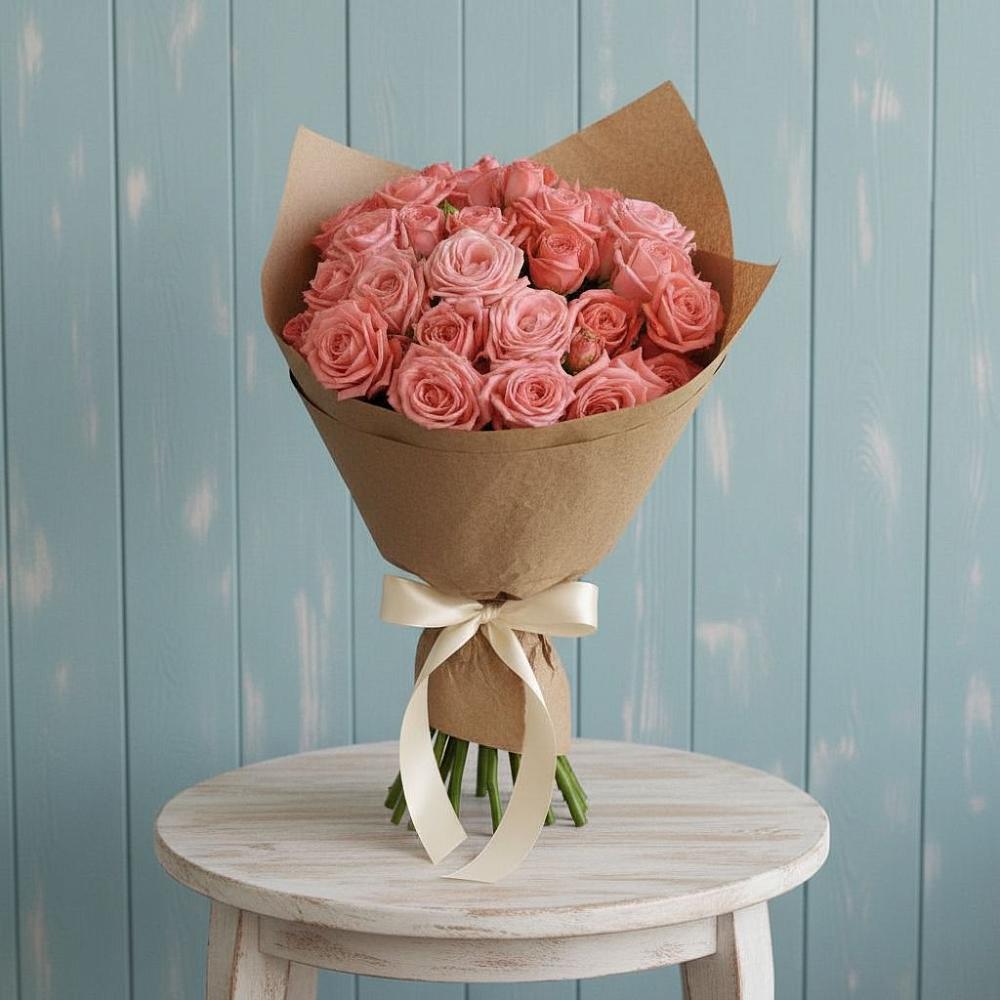 Букет цветов из: Розы в Шишкино