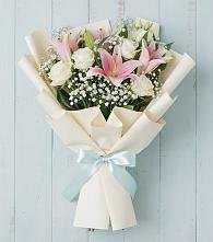 Букет цветов из:  Лилии в Шишкино