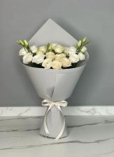 Букет цветов из:  Розы и Лизиантусы в Шишкино